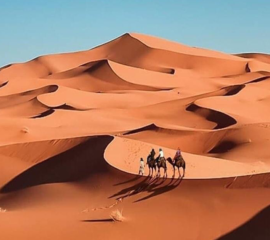 Paseo en camello Merzouga Marocco Deserto cammello trekking