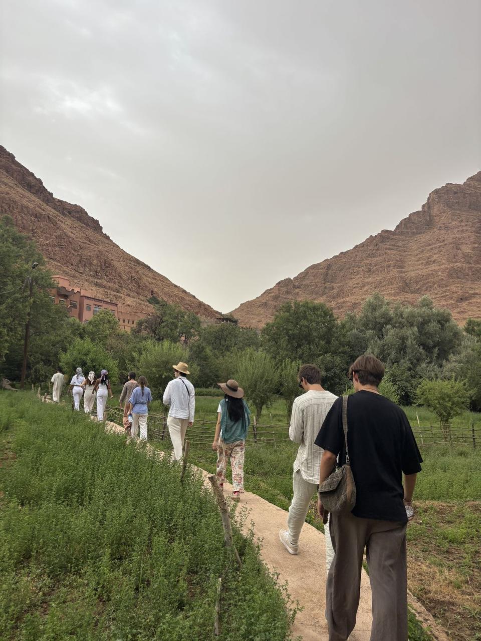 Sunset Sahara Desert Merzouga