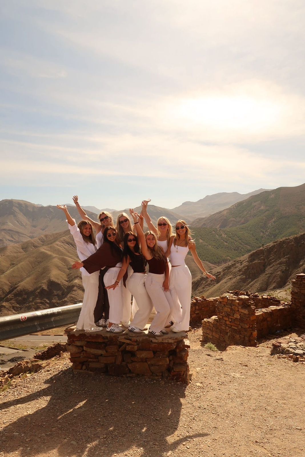 Tangier Sahara Desert Tour Students