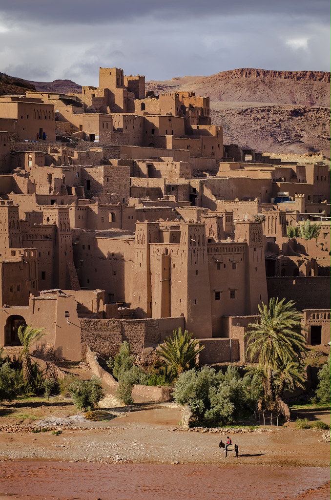 Aït Ben Haddou and the High Atlas route from Marrakech to Erg Chegaga