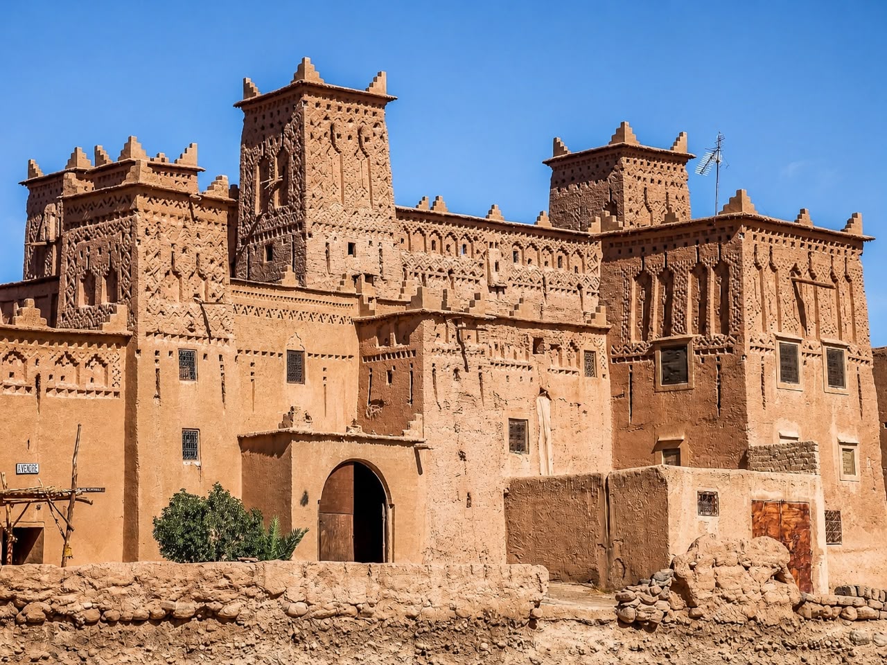 Historic Kasbah Amridil in Skoura Morocco